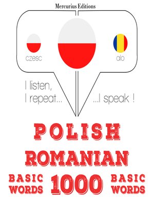 cover image of Polish-Romanian: 1000 basic words